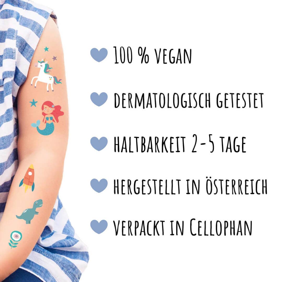 Mal Mich Bunt – Großhandel Temporäres Tattoo – Kinder – Kindertattoos Fantasie & Entdecker3