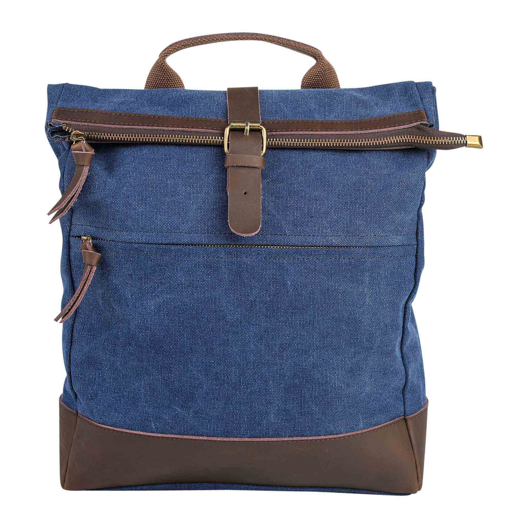 ZEDE PARIS - Vente Sac à dos – unisexe - ECOLE MILITAIRE - Sac à dos en toile et cuir55