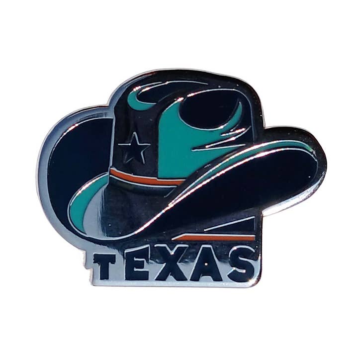 Texas Enamel Pin for wholesale by Vagabond Heart