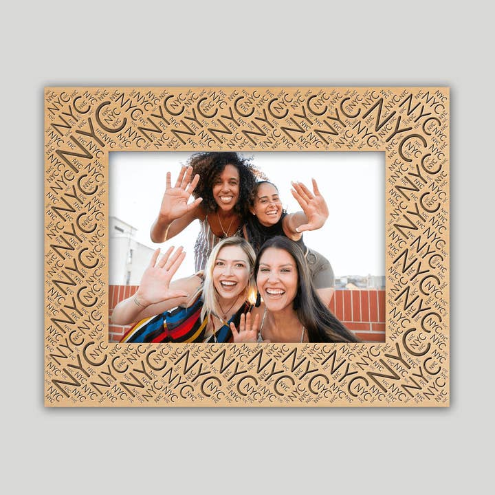 New York City Frame Wordcloud V3 for wholesale by Journey Frames