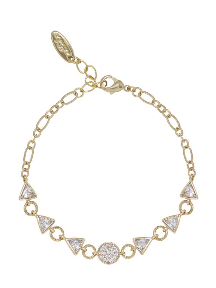 Carolyn Kristall-Form-Armband für den Großhandel von Ettika