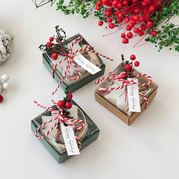 Uniq Favors - Wholesale Christmas decoration - Christmas Scent Soap Favors, Personalized Holiday Gifts4