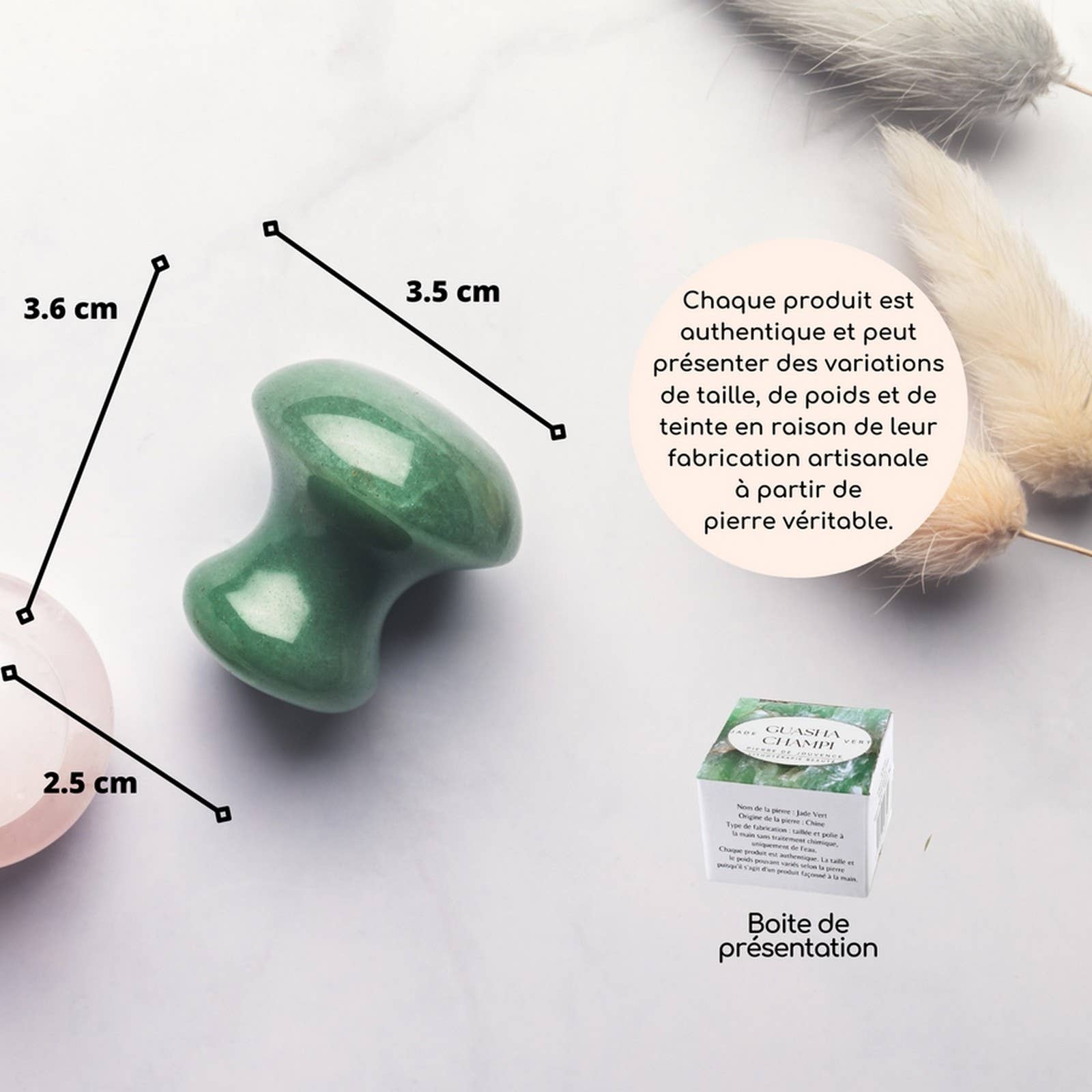 Zen'Arôme - Wholesale Gua Sha-roller - Natuurlijk stenen gezichtsmassagehulpmiddelen | 10 modellen7