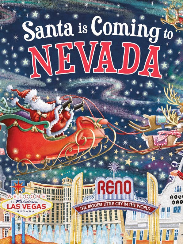 Santa Is Coming to Nevada for wholesale by Sourcebooks