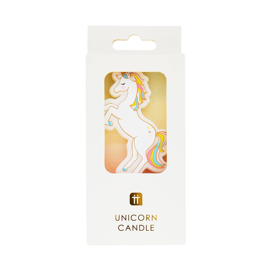 Talking Tables USA - Wholesale Cake/Cupcake Topper - Unicorn Birthday Candle | Cake Candles |4