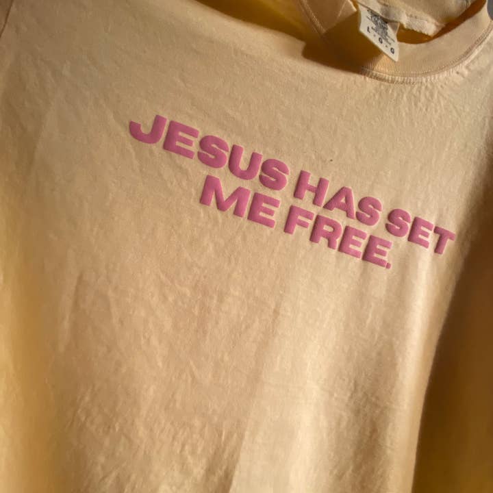 Jesus has set me Free Tees for wholesale by Way Maker Yeg