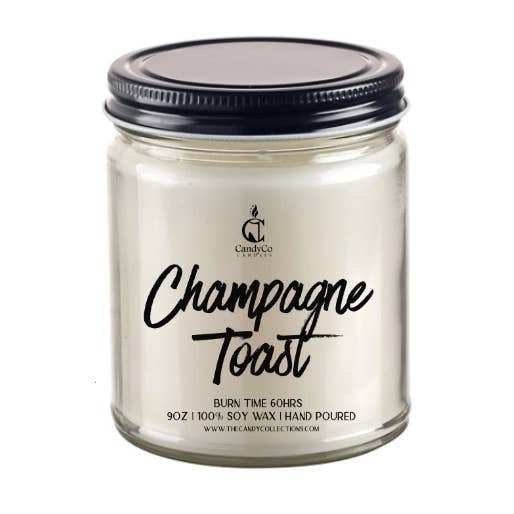 Vela de soja con aromaterapia para decoración del hogar con tostadas para venta al por mayor de The Candy Collections