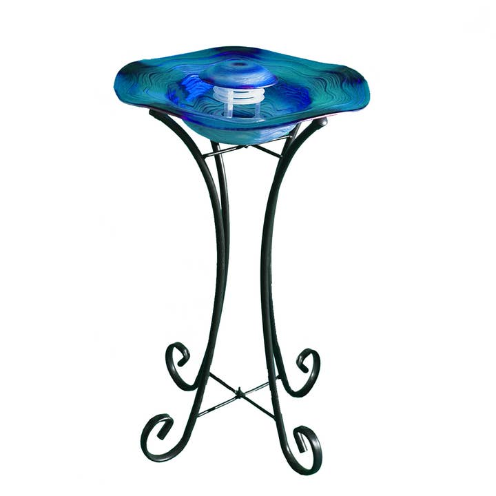 XBrand - Wholesale Electronic Diffuser - XBrand Blue Floor Aromatherapy Mist Fountain/Aroma Diffuser