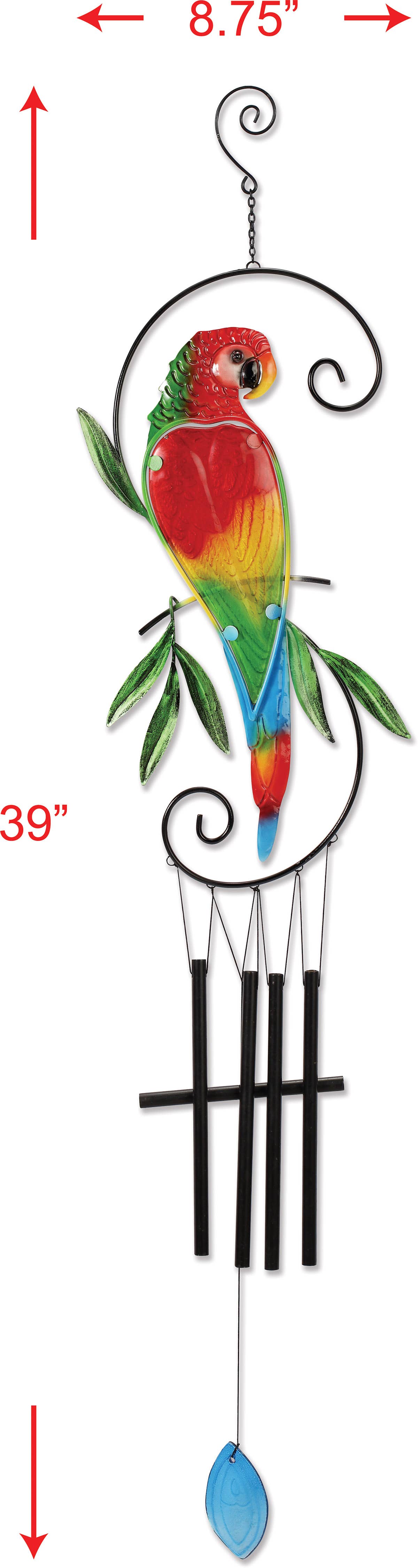 Sunset Vista Designs - Wholesale Wind chime - Parrots Wind Chime0