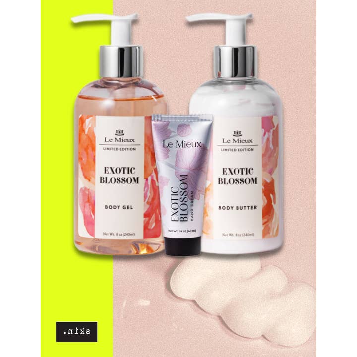 LE MIEUX EXOTIC BLOSSOM GIFT SET for wholesale by Everybody Has Skin LLC
