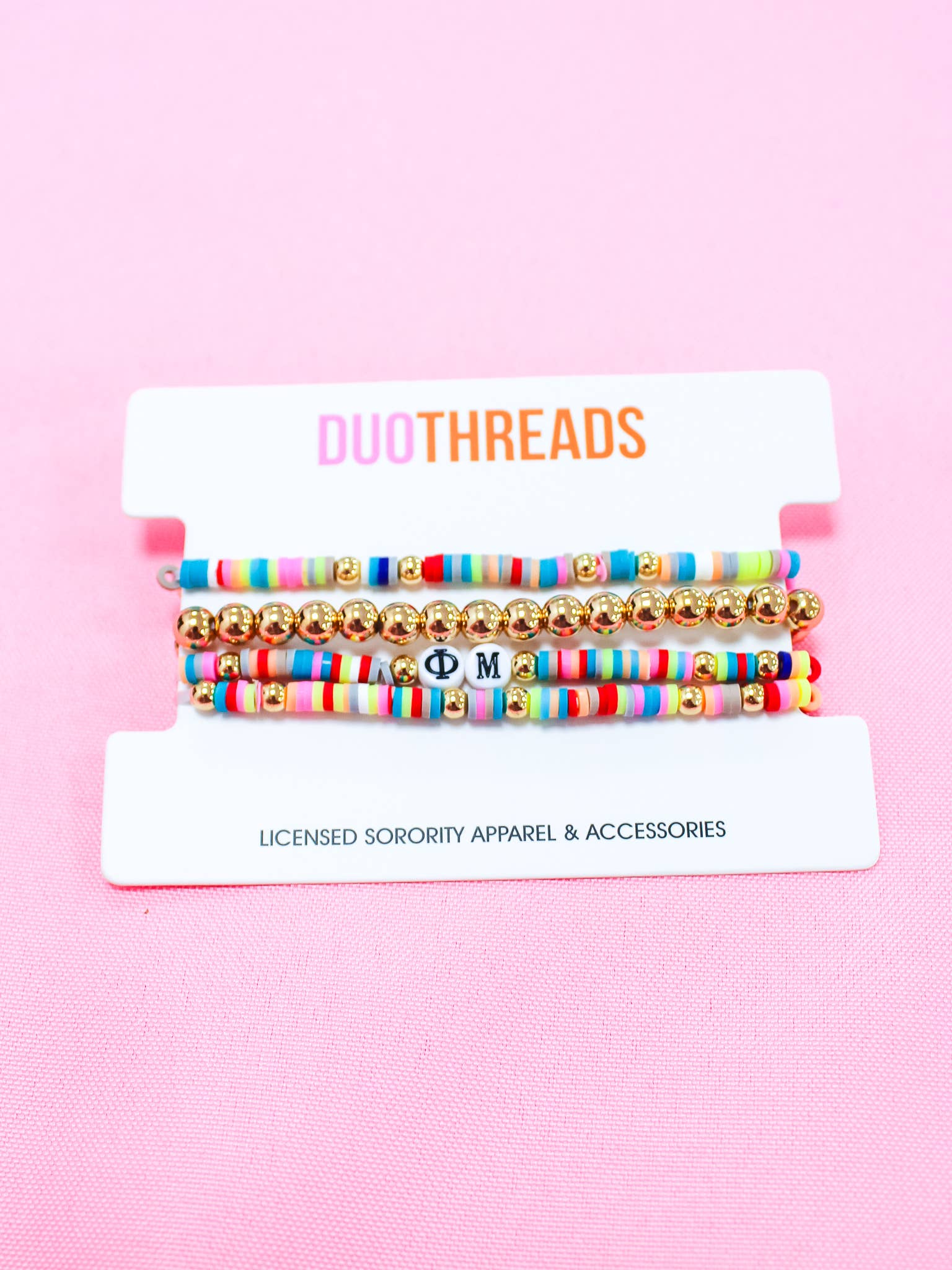 Duo Threads - Wholesale Jewelry Set - Miley Sorority Bracelet Stack17