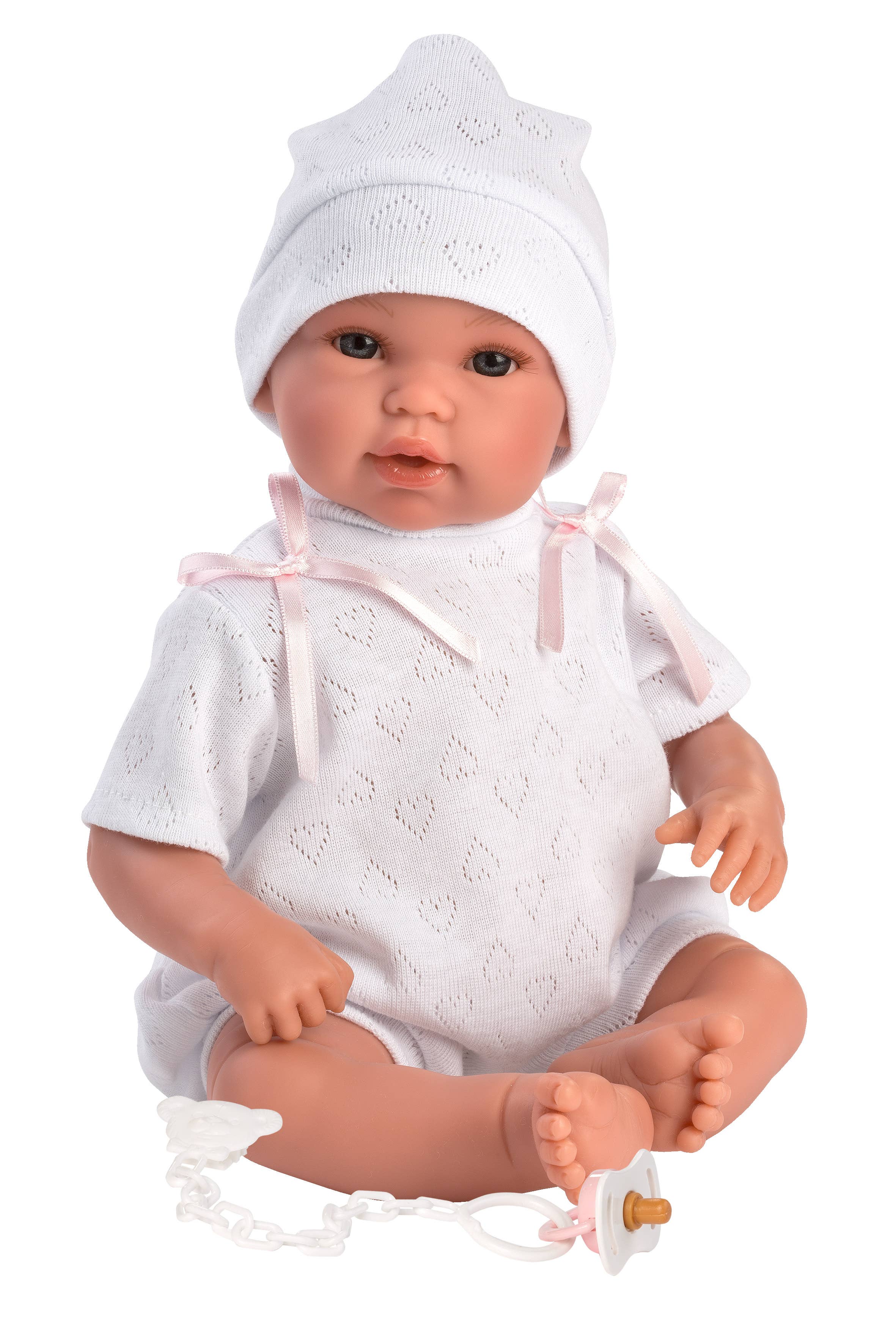 Llorens - Wholesale Doll - Kids - 14.2" Soft Body Newborn Doll Avery with Hooded Bunny Jacket1