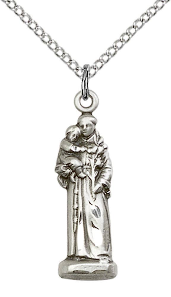 NYMAN JEWELERS - Wholesale Pendant/Charm Necklace - Sterling Silver St. Anthony Pendant0