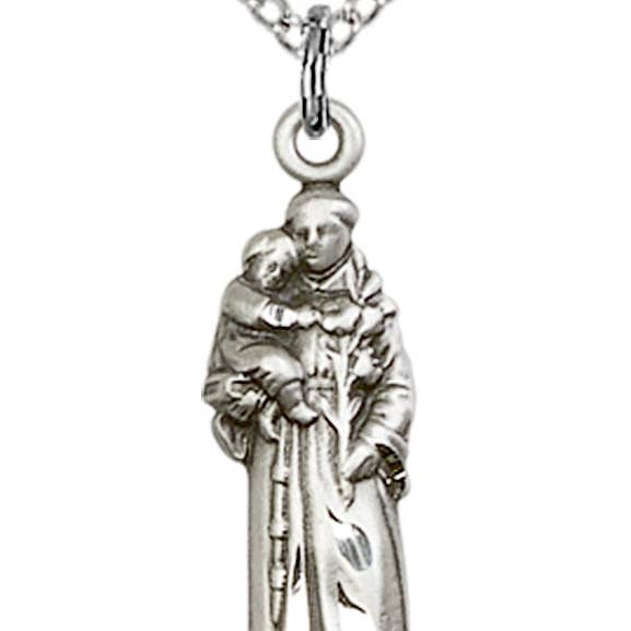 NYMAN JEWELERS - Wholesale Pendant/Charm Necklace - Sterling Silver St. Anthony Pendant