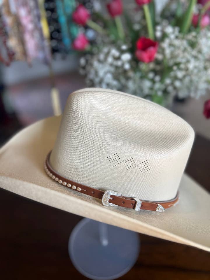 Fascia per cappello con perle d'acqua dolce per la vendita all'ingrosso da parte di Lucky Gem Club