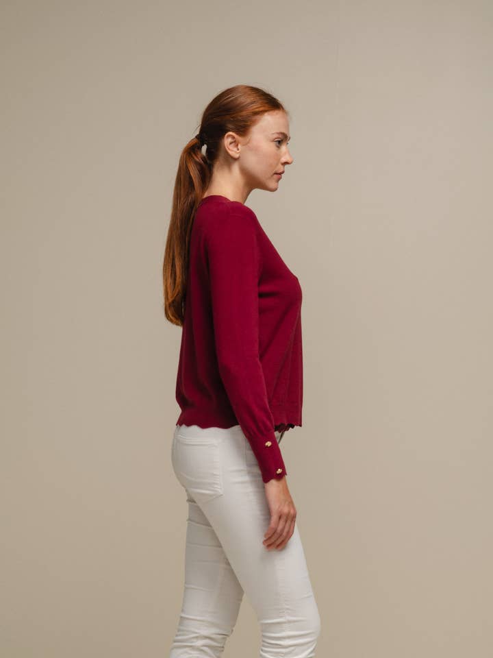 SMF - Wholesale Knit Sweater - Women's - 249186 - CACHE COEUR 50%VI 28%NY 22%PE2