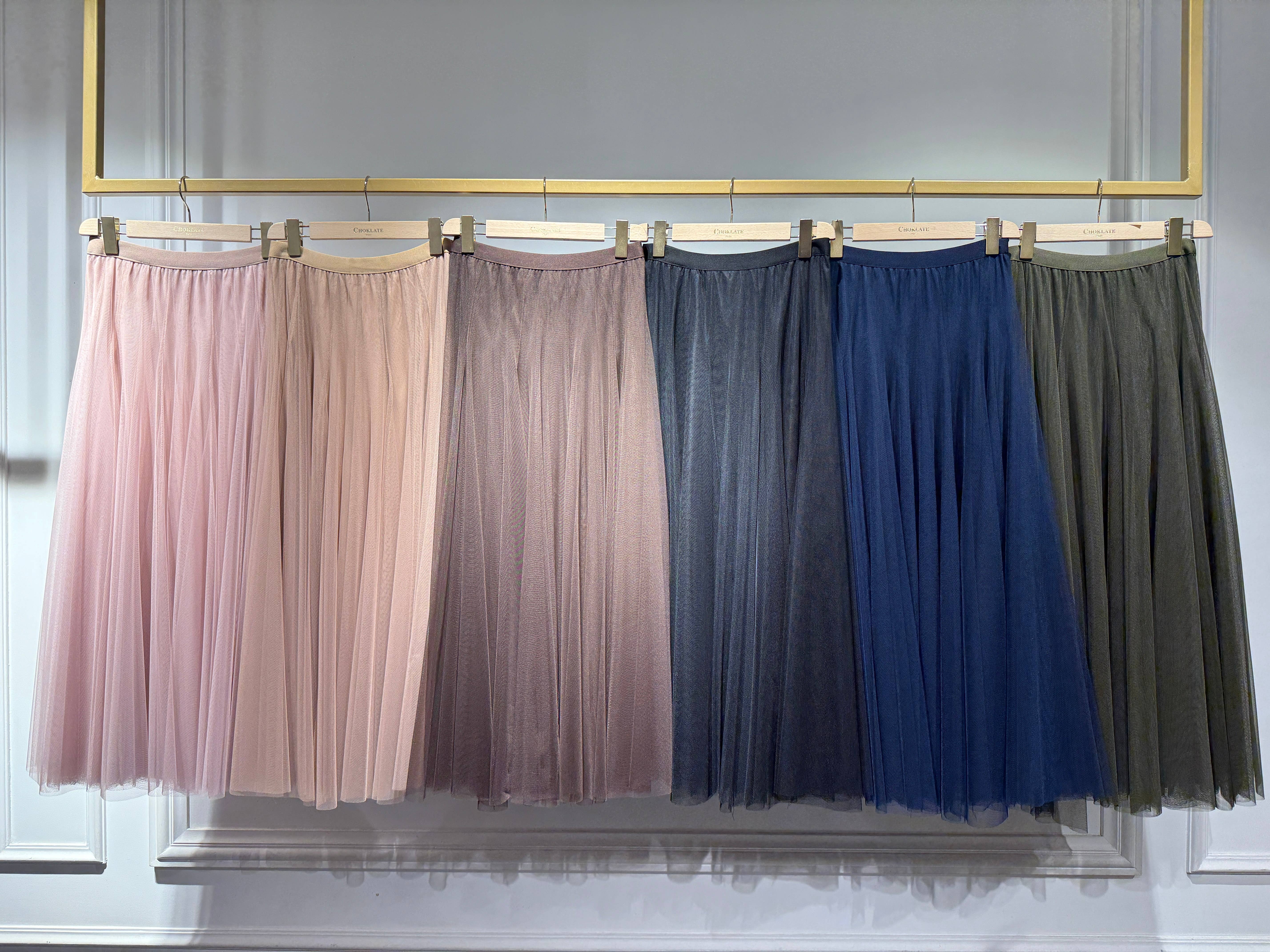 CHOKLATE PARIS (US No duties) - Wholesale Skirt - Women's - Amber tulle slim fit skirt - CK0820216