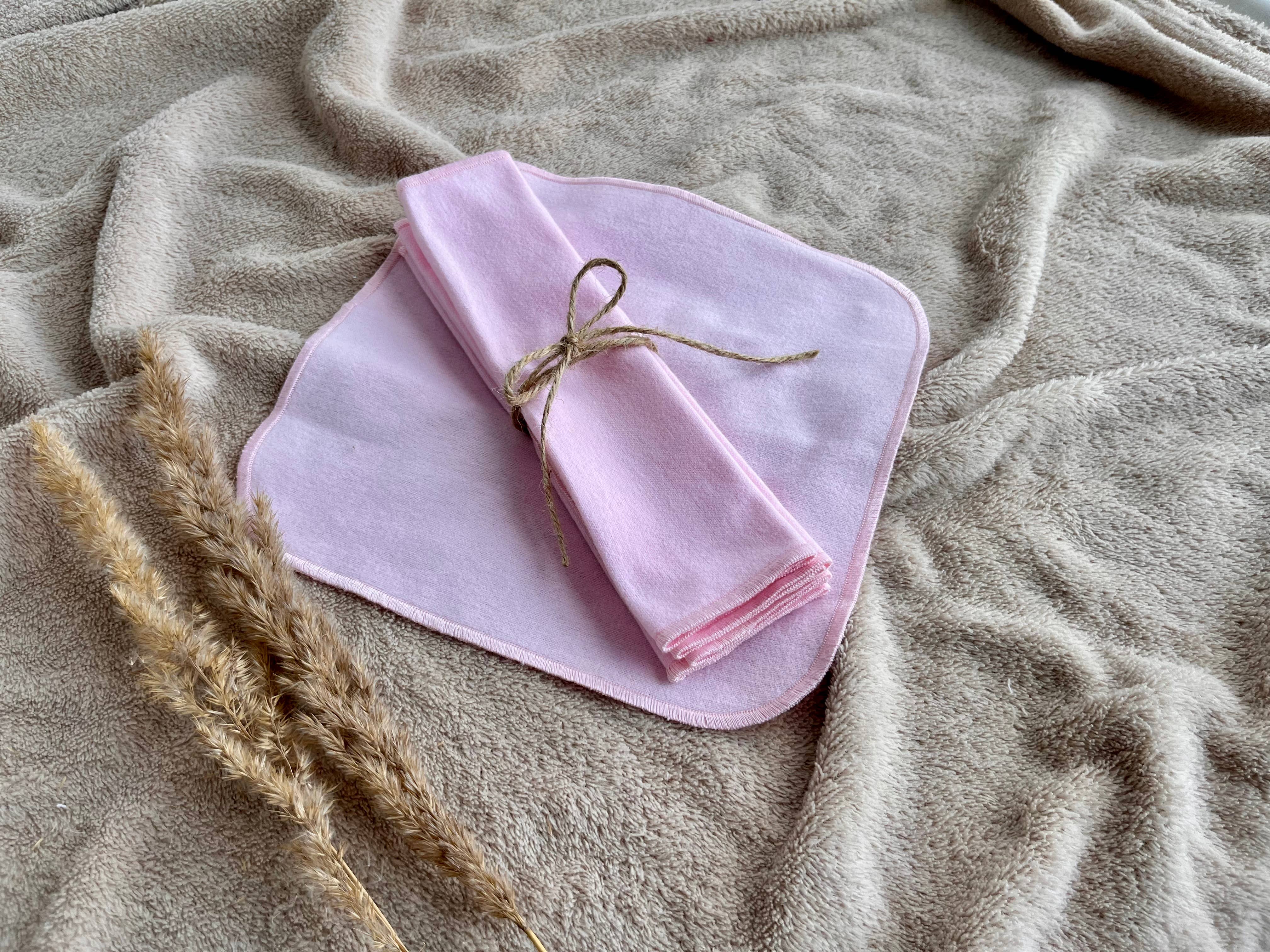 Bloom Pads - Wholesale Face & Body Wipes - Reusable cotton flannel facial wipes - set of 84