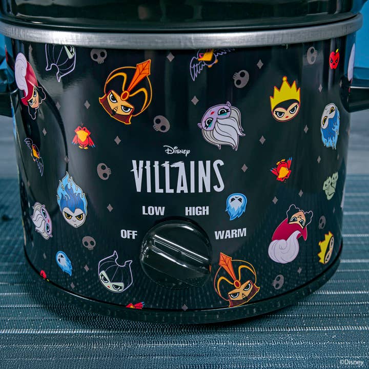 Uncanny Brands - Vente Appareils électroménagers - Mijoteuse Disney Villains de 2 pintes d'Uncanny Brands
