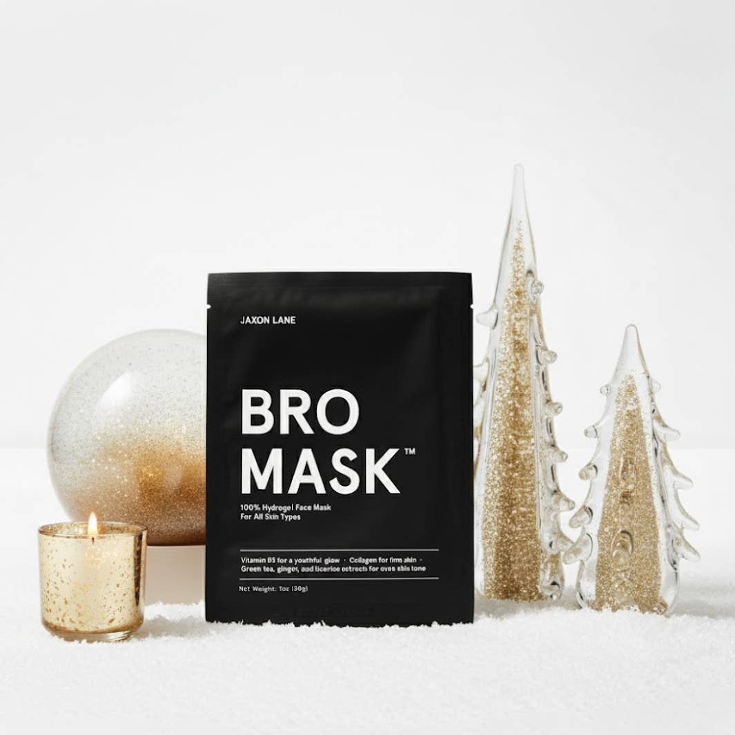 JAXON LANE - Wholesale Gezichtsmasker - Heren - BRO MASK Hydrogel Gezichtsmasker Vellenmasker voor Mannen (Enkel)