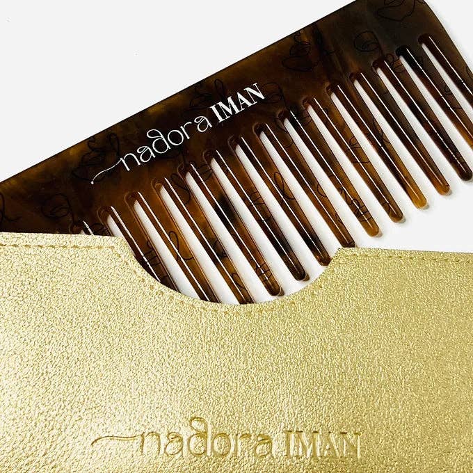 Nadora Iman - Wholesale Hair Brush/Comb - Styling Comb in Daylily