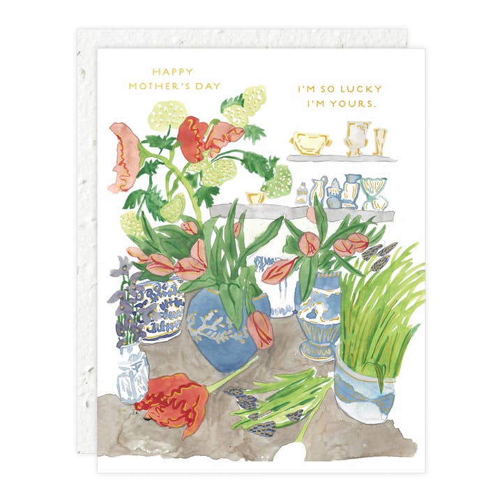Mother's Flower Shoppe - Mother's Day Card for wholesale by Seedlings