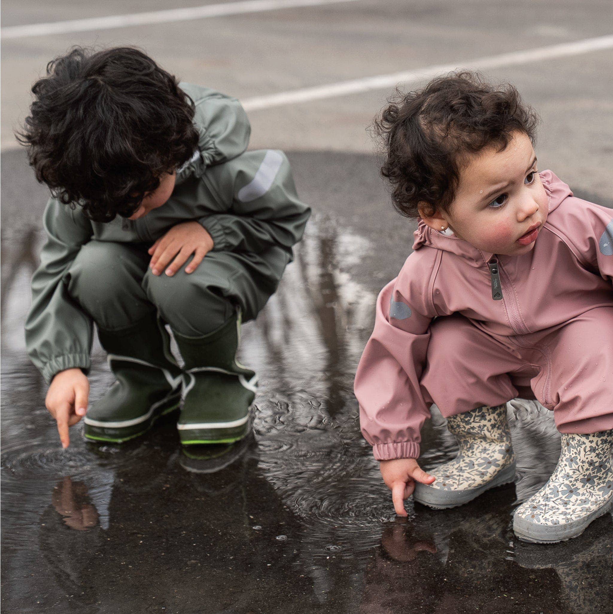 Perlimpinpin – wholesale Rain suit – Kids – Rainwear one-piece suit - Peony2