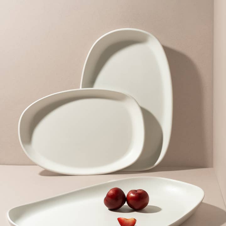GHARYAN Stoneware & More - Venta al por mayor Fuente - Platos pequeños largos de gres para servir | Dadasi