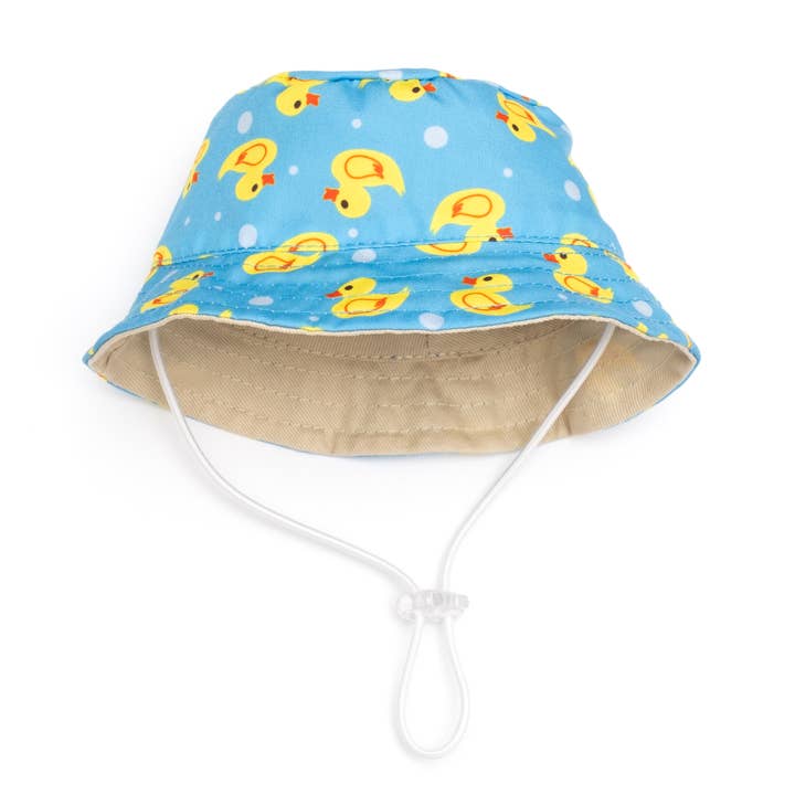 Blue Rubber Duck Bucket Hat for wholesale on Faire