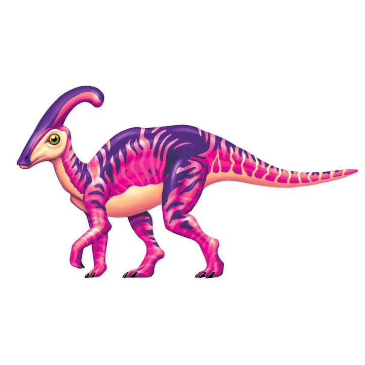 Boardwalk Puzzle Company - Wholesale Puzzle - Kids - Parasaurolophus Dinosaur Series - Fun Size1