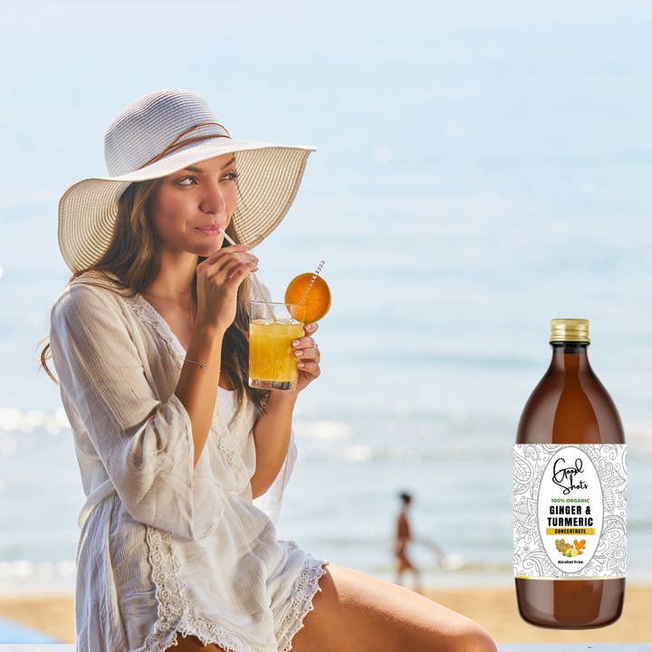 Good Shots - Wholesale Wellness Juice/Tonic - Ginger & Turmeric Concentrate Health/Functional Shots/Juice 3