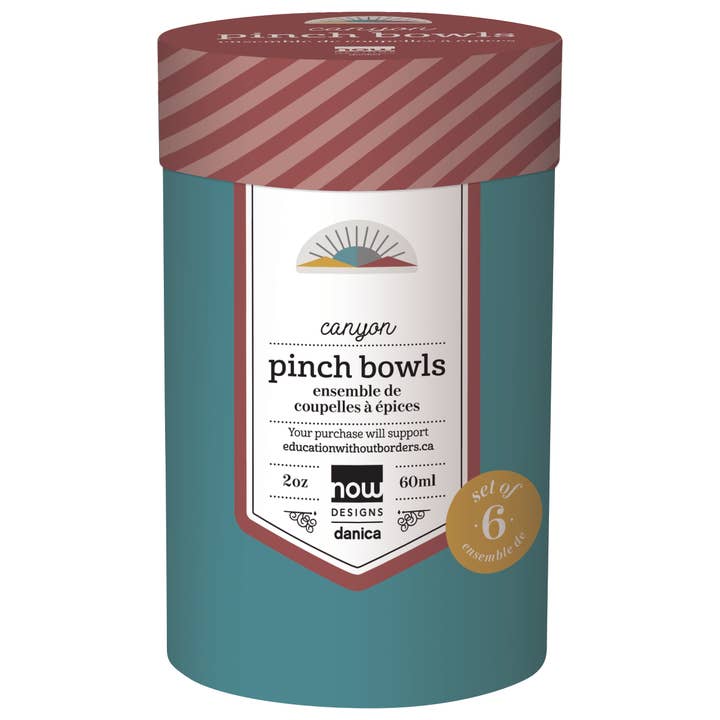 Now Designs by Danica - Wholesale Condiment/Dip Bowl - Canyon Pinch Bowls Set of 65