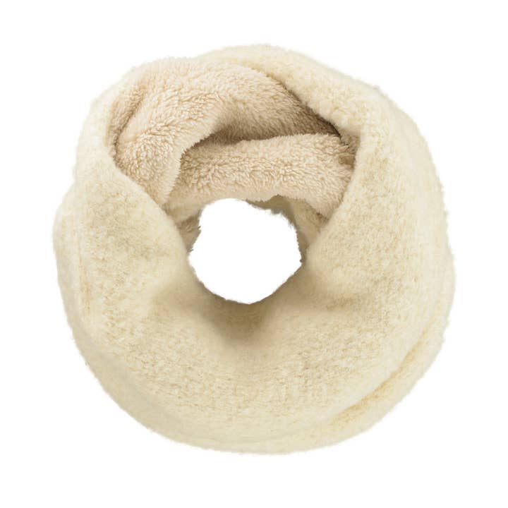 92161-07 SCIARPA INFINITO IN MISTO LANA FODERATA LINO per la vendita all'ingrosso da parte di BICKLEY + MITCHELL AMSTERDAM