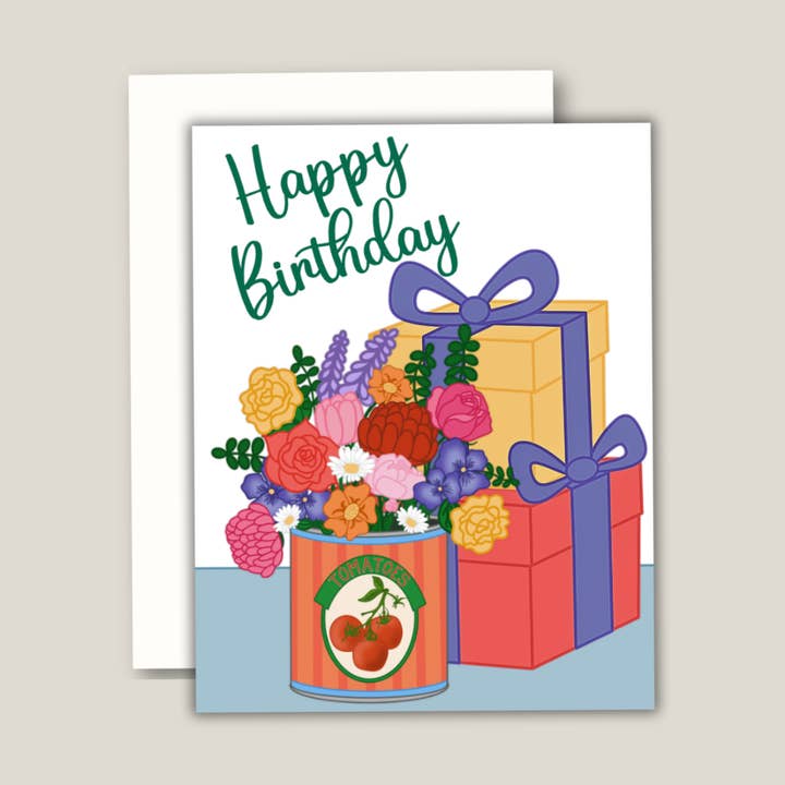 Floral Celebration | Birthday Card for wholesale by Pretty Pages
