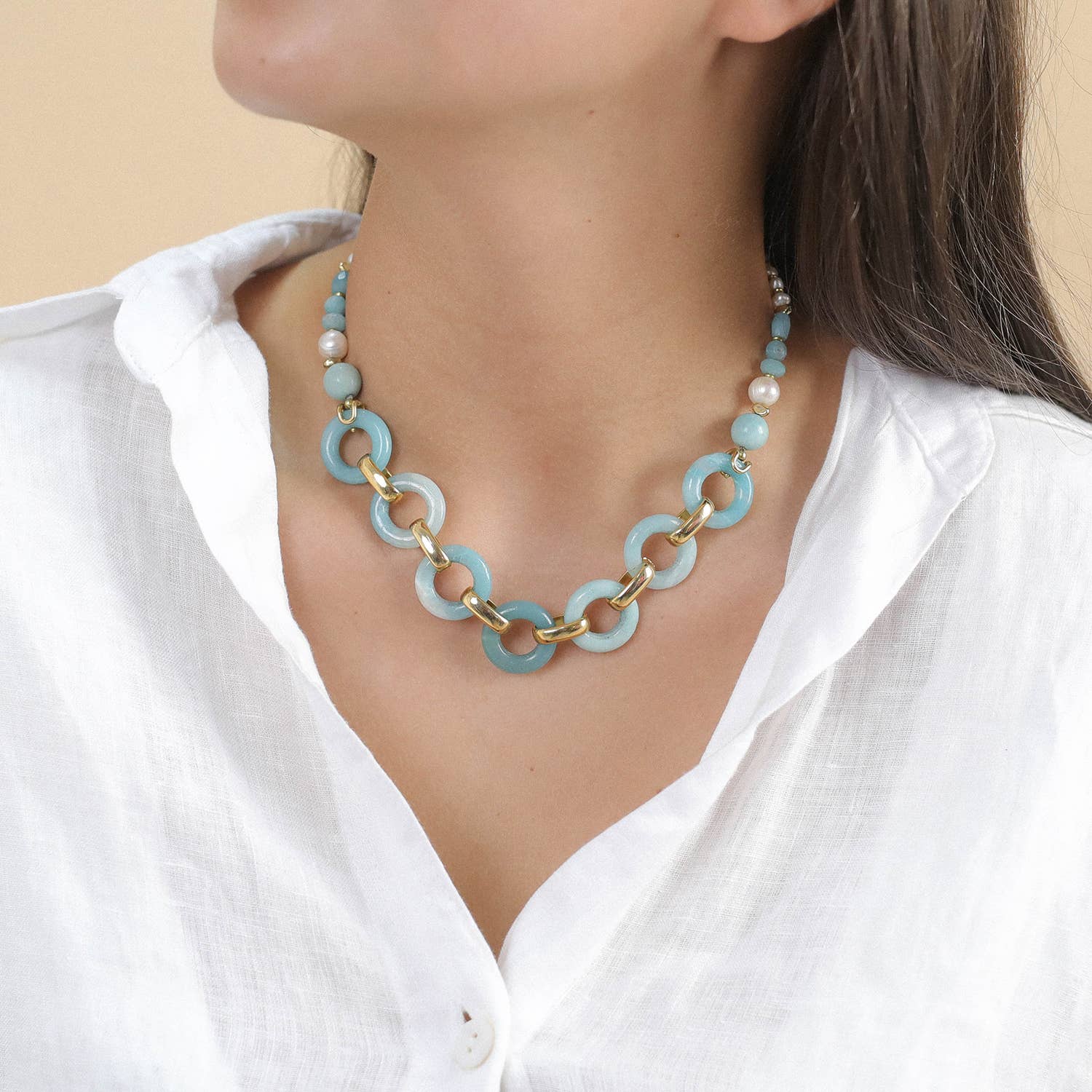 Glenn Griffin Collections - Wholesale Beaded/Pearl Necklace - NB24.1 Honolulu 15-430802