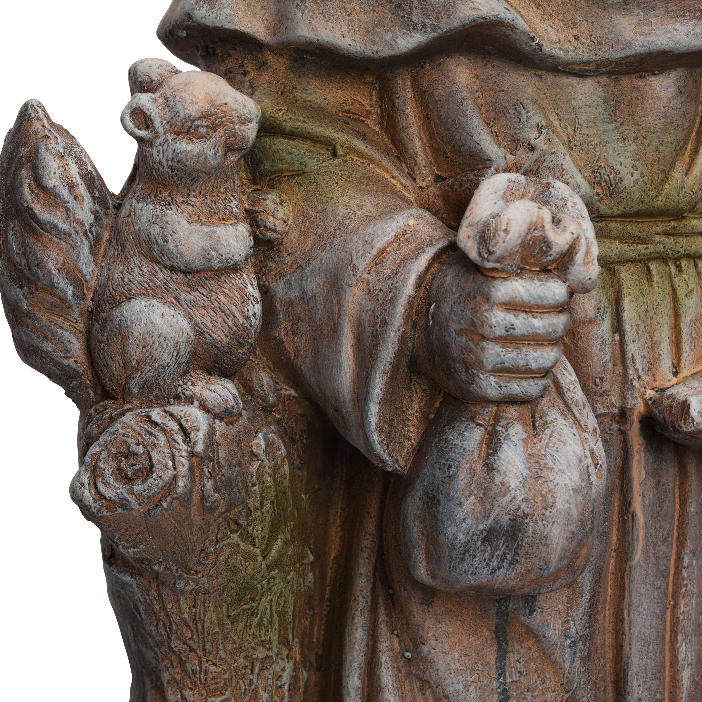 Alpine Corporation - Wholesale Outdoor Ornament/Decor - Alpine Corporation Old World St. Francis Statue5