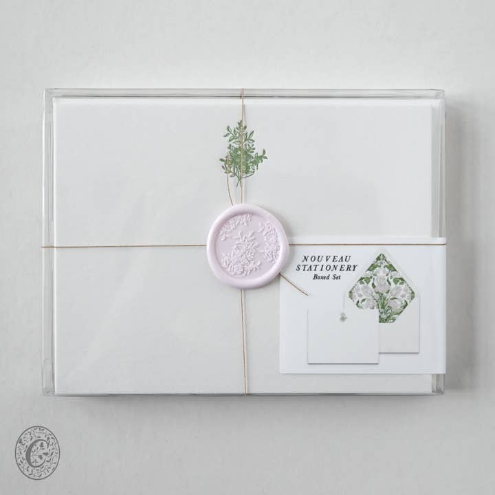 Ciarra Claire - Wholesale Stationery/Notecard Set - Nouveau | Stationery Set of 67