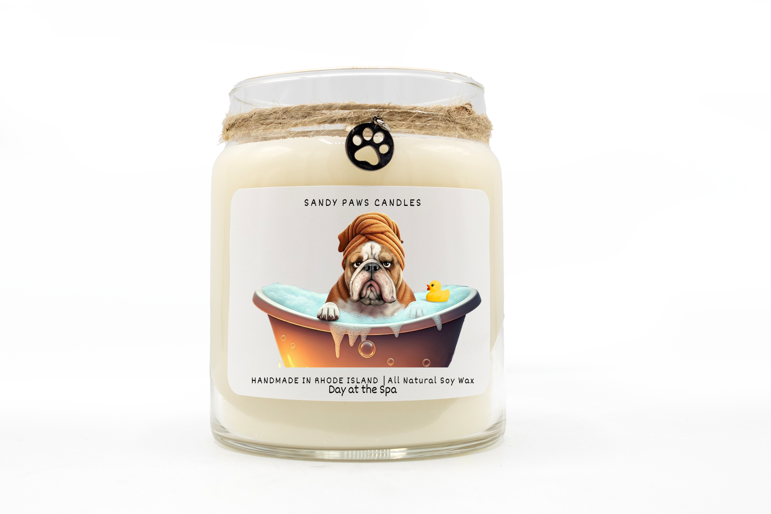 Sandy Paws Candles - Wholesale Jar/Filled Candle - Quirky Dogs - Soy Wax Candles3