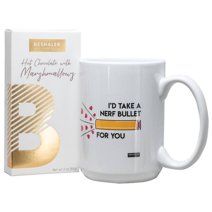 Beshaler Hot Chocolate – wholesale Coffee mug – Nerf Bullet Mug2