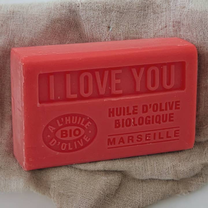 I love you bio olive oil soap for wholesale by Bodensee Cosmetics