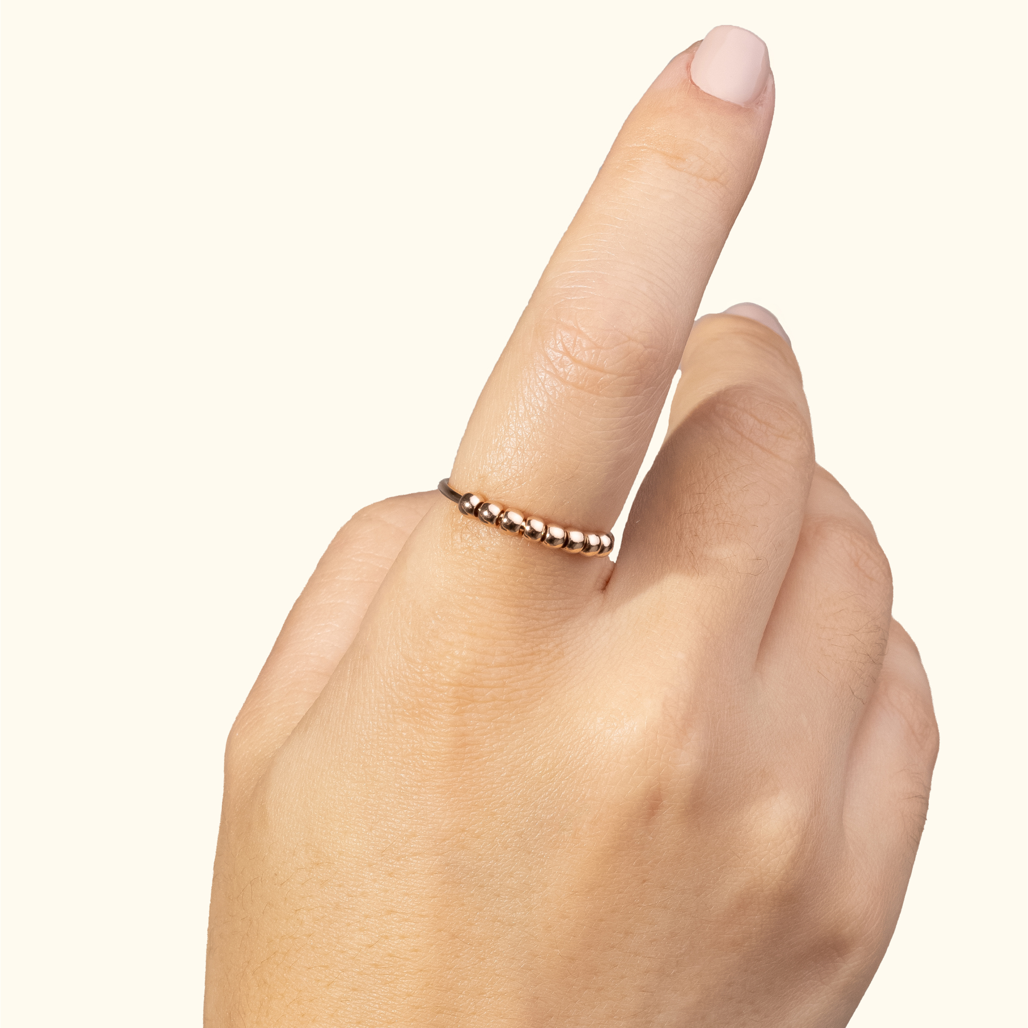 Lullie - Wholesale Band/Stacked Ring - Anxiety Ring - The Chill Slim+ Ring11
