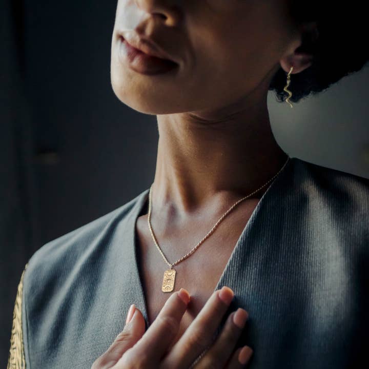 Spitfire Girl - Wholesale Pendant/Charm Necklace - Goddess Moon Tarot Necklace
