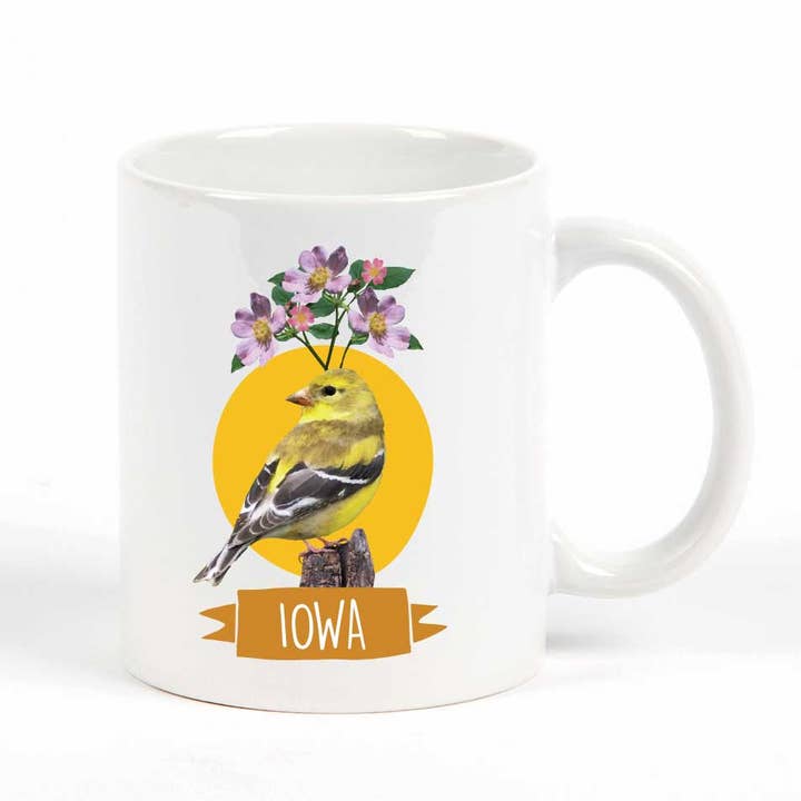 Potluck Press - Wholesale Coffee Mug - Iowa State Bird Mug