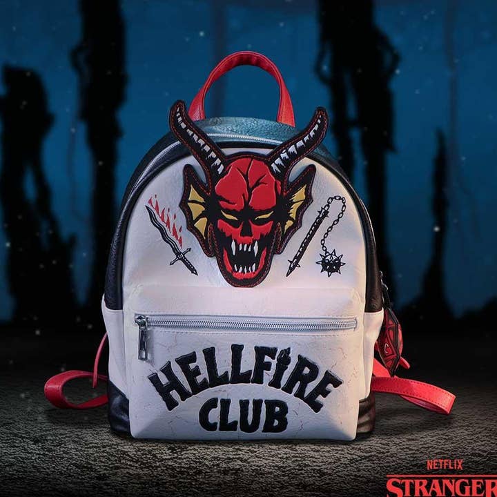 Stranger Things Hellfire Club Backpack 28cm for wholesale by WONDER IMPORTS AUSTRALIA
