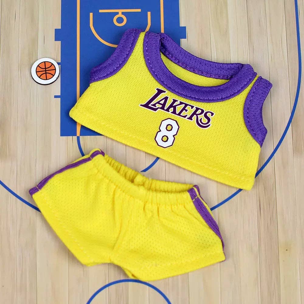 Little Trendy - Wholesale Doll Clothing - Kids - Handmade Basketball jersey for 17cm dolls sport set3