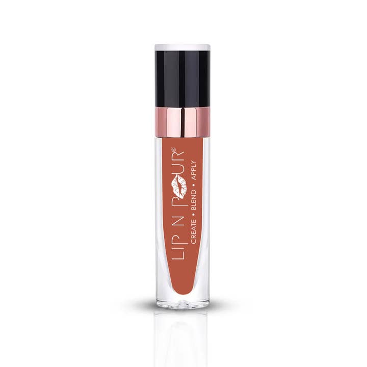 Taupe Notch | Rossetto liquido opaco per la vendita all'ingrosso da parte di Lip N Pour