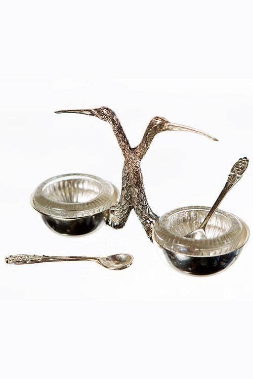 Vagabond Vintage - Wholesale Salt & Pepper Shaker Set - Stork Salt and Pepper Cellar1