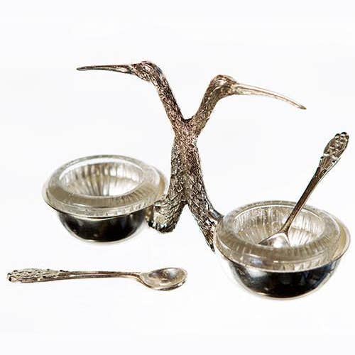 Vagabond Vintage - Wholesale Salt & Pepper Shaker Set - Stork Salt and Pepper Cellar1