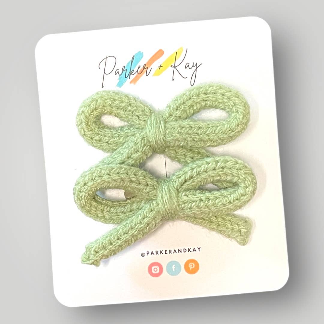 Parker and Kay Collective - Wholesale Hair Bow - Kids - Crocheted Hair Bows3