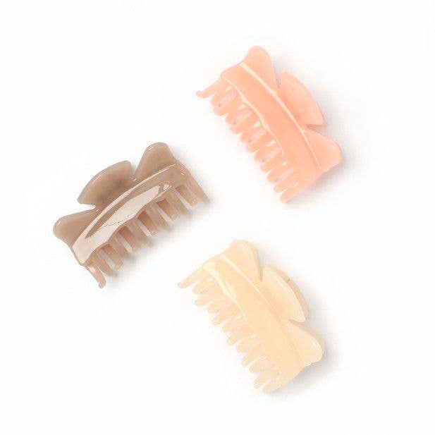 Opaque Pastel Coloured Clamp. 6.5cm for wholesale by Inca UK